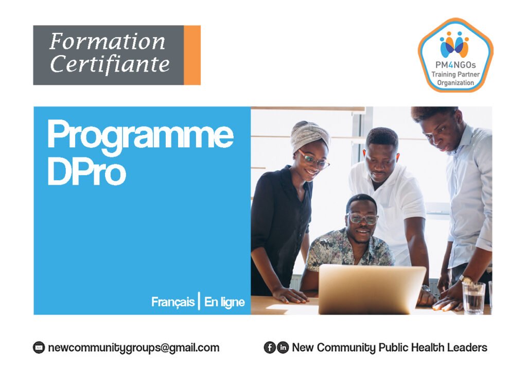 Certification Programme DPro – PM4NGOs – New Community